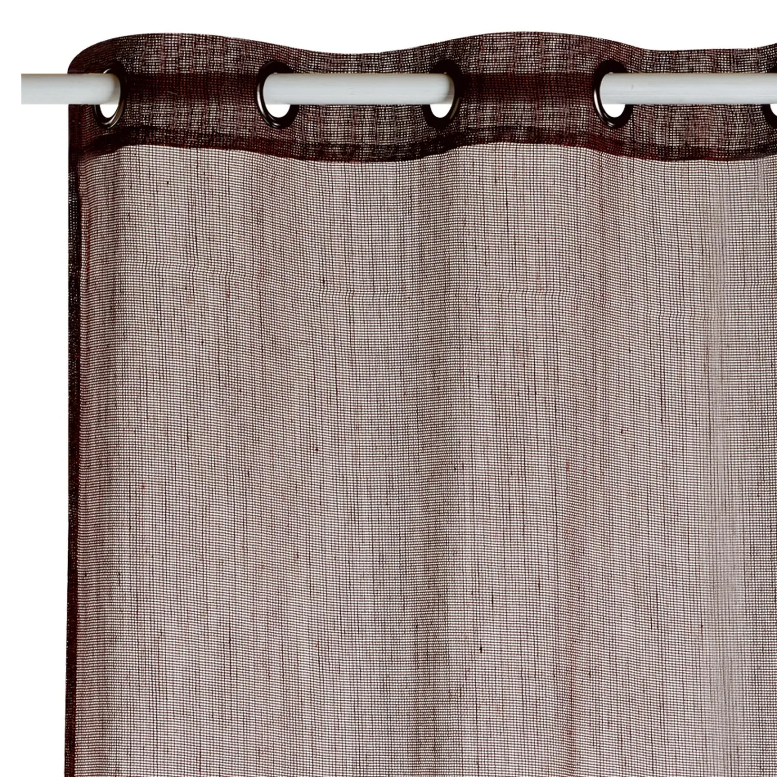 Sale Voilage BLEKER coloris cuivre 140 x 240 cm - 4MURS Voilages, Vitrages, Stores Et Accessoires|Rideaux