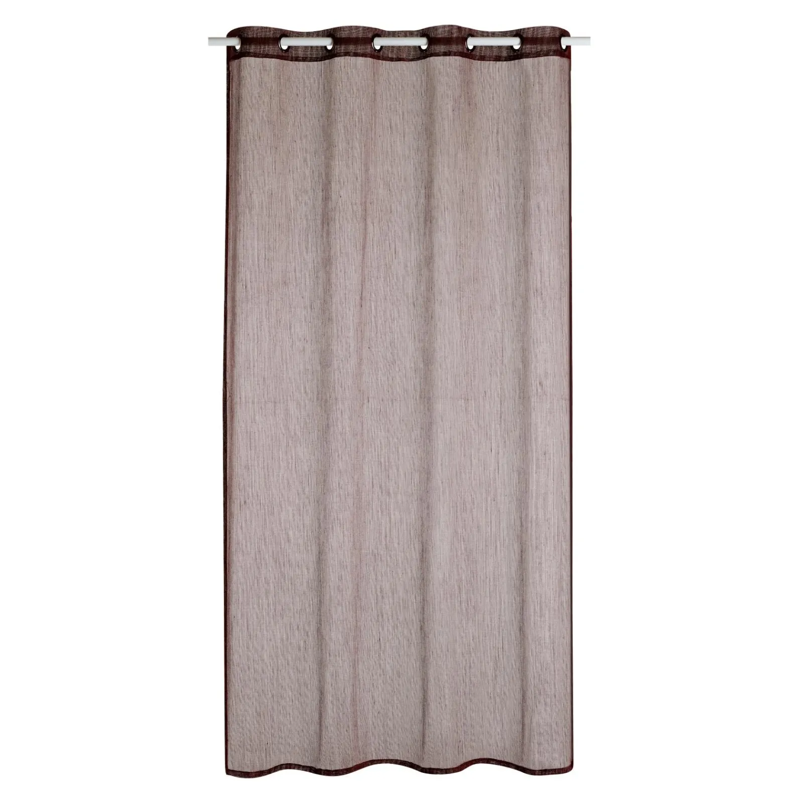 Sale Voilage BLEKER coloris cuivre 140 x 240 cm - 4MURS Voilages, Vitrages, Stores Et Accessoires|Rideaux