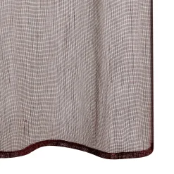 Sale Voilage BLEKER coloris cuivre 140 x 240 cm - 4MURS Voilages, Vitrages, Stores Et Accessoires|Rideaux