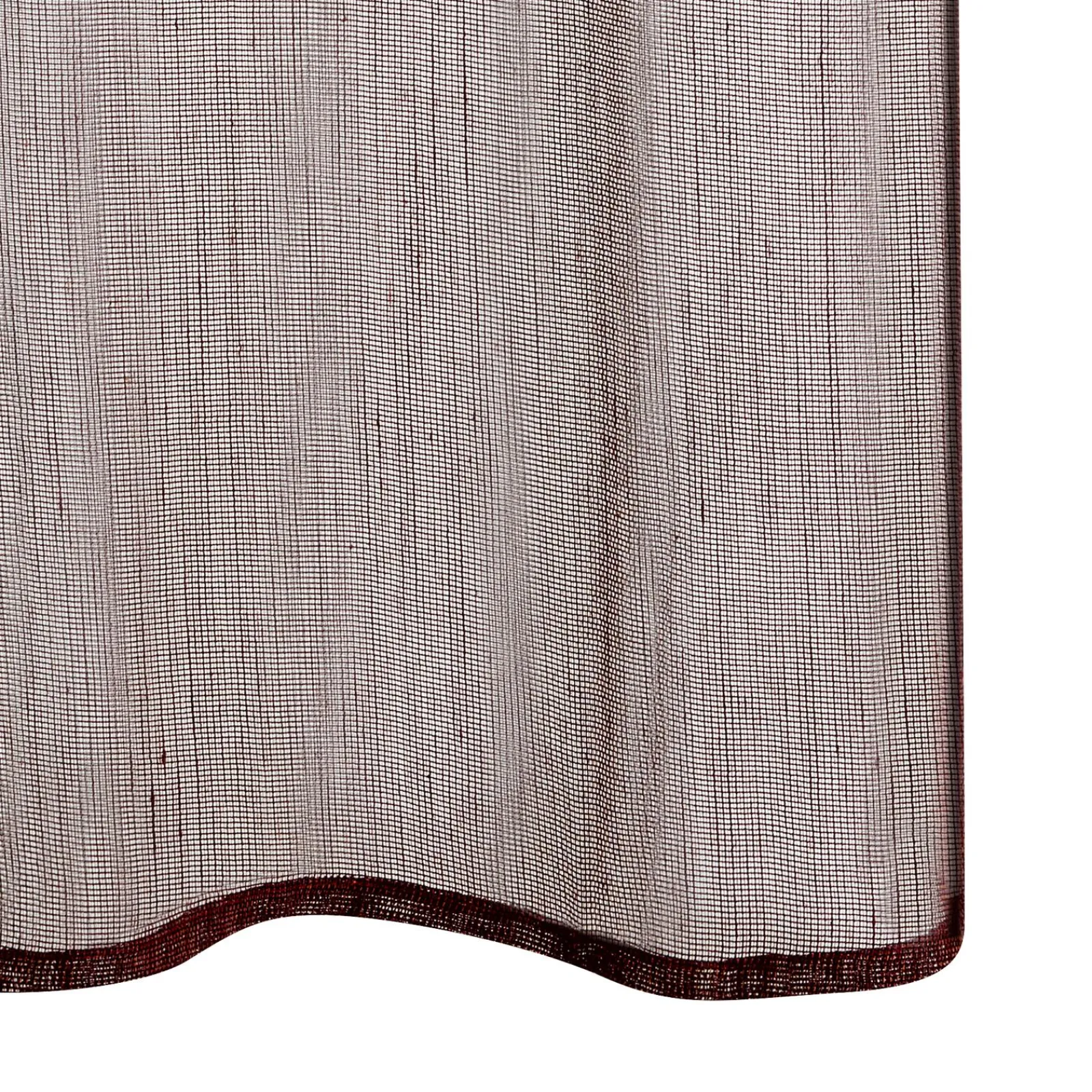 Sale Voilage BLEKER coloris cuivre 140 x 240 cm - 4MURS Voilages, Vitrages, Stores Et Accessoires|Rideaux