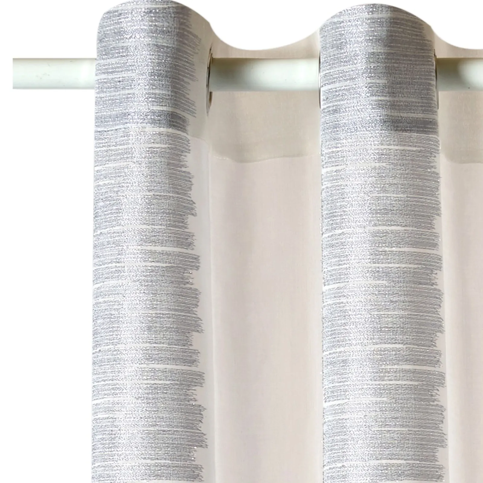 Sale Voilage BLISS coloris blanc 140 x 240 cm - 4MURS Voilages, Vitrages, Stores Et Accessoires|Rideaux