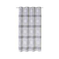 Sale Voilage BRIZA coloris gris perle 140 x 240 cm - 4MURS Voilages, Vitrages, Stores Et Accessoires|Rideaux