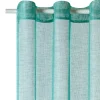 Best Voilage CANOAS coloris bleu aqua 140 x 260 cm - 4MURS Voilages, Vitrages, Stores Et Accessoires|Rideaux