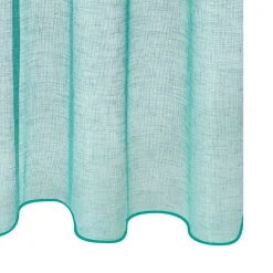 Best Voilage CANOAS coloris bleu aqua 140 x 260 cm - 4MURS Voilages, Vitrages, Stores Et Accessoires|Rideaux