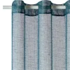 Outlet Voilage CANOAS coloris bleu 140 x 260 cm - 4MURS Voilages, Vitrages, Stores Et Accessoires|Rideaux