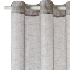Best Voilage CANOAS coloris gris 140 x 260 cm - 4MURS Voilages, Vitrages, Stores Et Accessoires|Rideaux