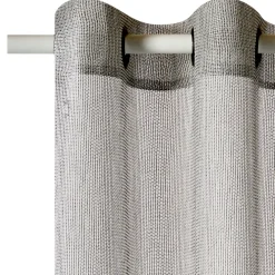 Sale Voilage CHINO coloris gris 140 x 240 cm - 4MURS Voilages, Vitrages, Stores Et Accessoires|Rideaux