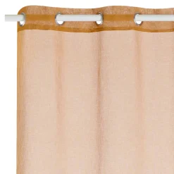 Fashion Voilage COLORS coloris ambre 140 x 260 cm - 4MURS Voilages, Vitrages, Stores Et Accessoires|Rideaux