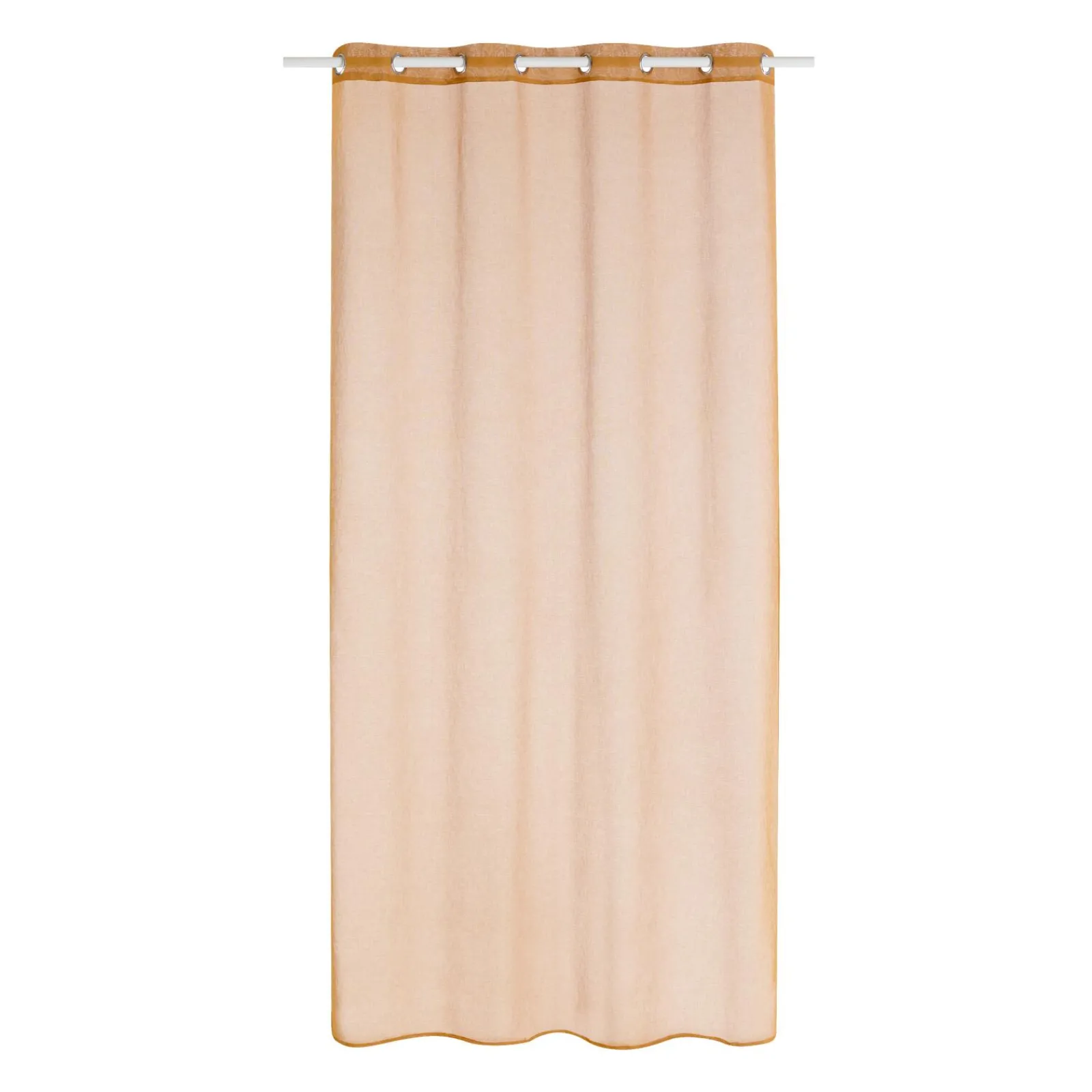 Fashion Voilage COLORS coloris ambre 140 x 260 cm - 4MURS Voilages, Vitrages, Stores Et Accessoires|Rideaux