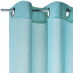 Clearance Voilage COLORS coloris bleu glacier 140 x 260 cm - 4MURS Enfant Textile De Maison Enfant|Voilages, Vitrages, Stores Et Accessoires