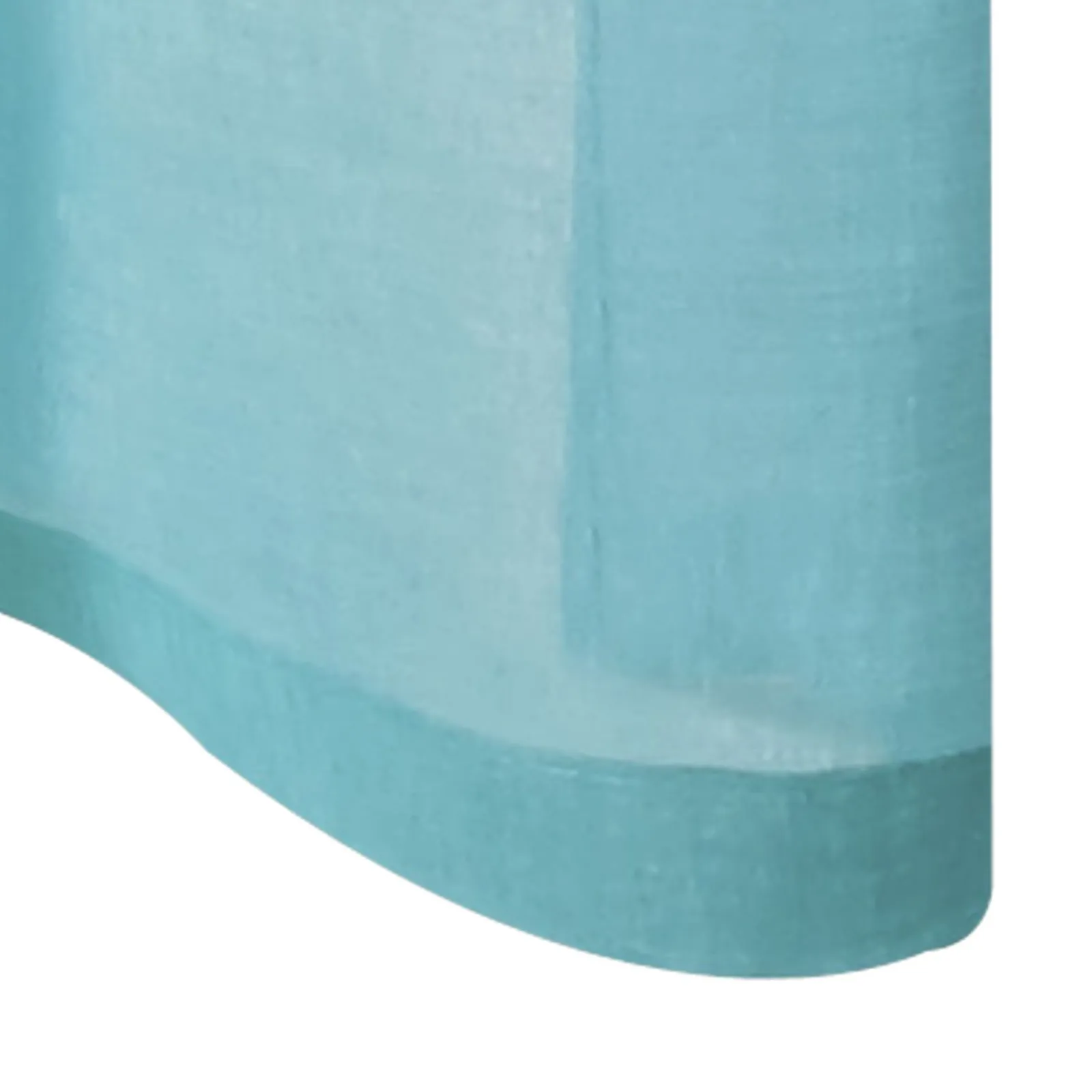Clearance Voilage COLORS coloris bleu glacier 140 x 260 cm - 4MURS Enfant Textile De Maison Enfant|Voilages, Vitrages, Stores Et Accessoires