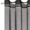 Sale Voilage COLORS coloris noir 140 x 260 cm - 4MURS Voilages, Vitrages, Stores Et Accessoires|Rideaux