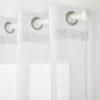 New Voilage CYBELE coloris blanc 140 x 240 cm - 4MURS Voilages, Vitrages, Stores Et Accessoires|Rideaux