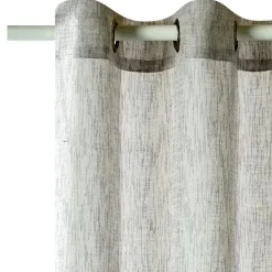 New Voilage DIRITTO coloris gris 140 x 240 cm - 4MURS Voilages, Vitrages, Stores Et Accessoires|Rideaux
