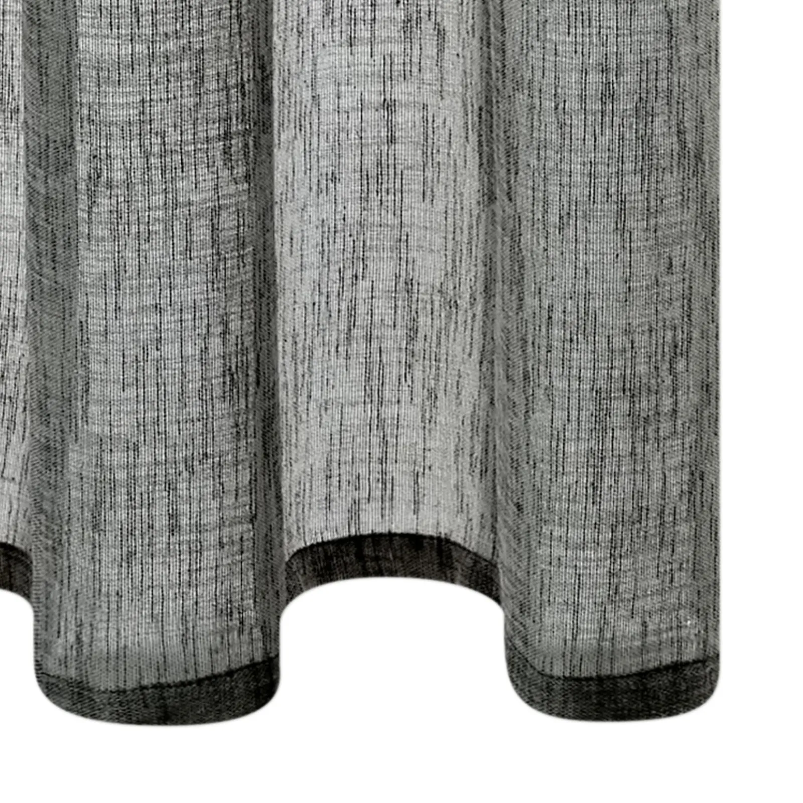 Fashion Voilage DIRITTO coloris noir 140 x 240 cm - 4MURS Voilages, Vitrages, Stores Et Accessoires|Rideaux