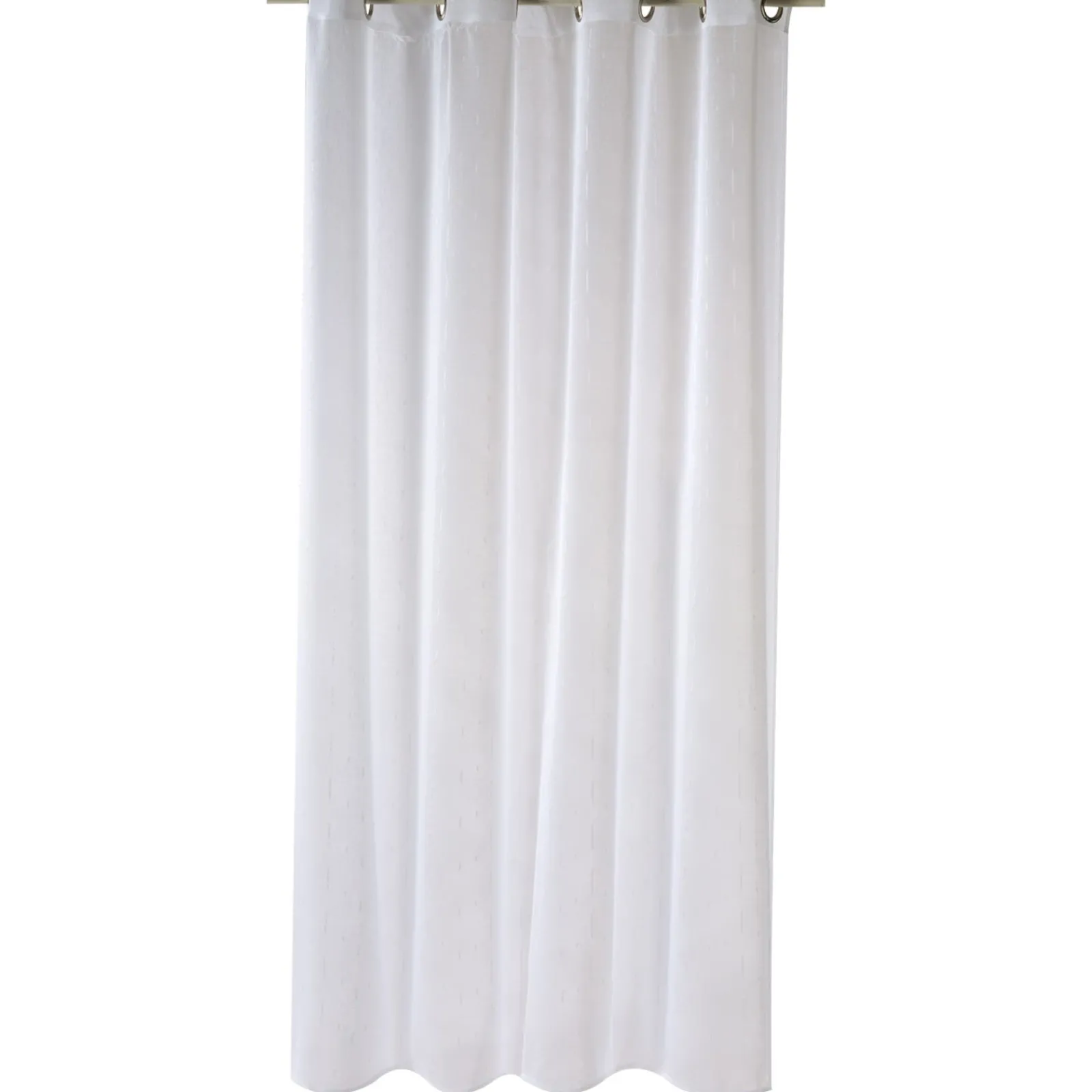 Sale Voilage FILAMENT coloris blanc 140 x 240 cm - 4MURS Voilages, Vitrages, Stores Et Accessoires|Rideaux
