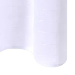 Outlet Voilage FLOT BLEU coloris blanc 145 x 240 cm - 4MURS Voilages, Vitrages, Stores Et Accessoires|Rideaux