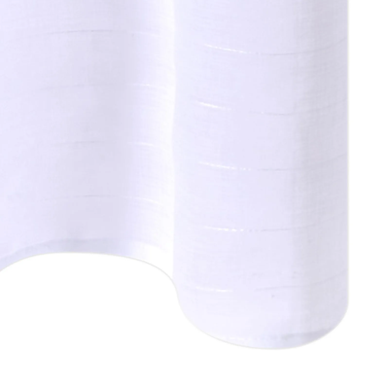 Outlet Voilage FLOT BLEU coloris blanc 145 x 240 cm - 4MURS Voilages, Vitrages, Stores Et Accessoires|Rideaux