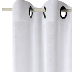 Discount Voilage FLOT BLEU coloris blanc 300 x 240 cm - 4MURS Voilages, Vitrages, Stores Et Accessoires|Rideaux