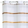Discount Voilage GALEA coloris ocre 140 x 240 cm - 4MURS Voilages, Vitrages, Stores Et Accessoires|Rideaux