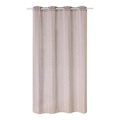 Hot Voilage GHARDAIA coloris beige rosé 140 x 240 cm - 4MURS Voilages, Vitrages, Stores Et Accessoires|Rideaux
