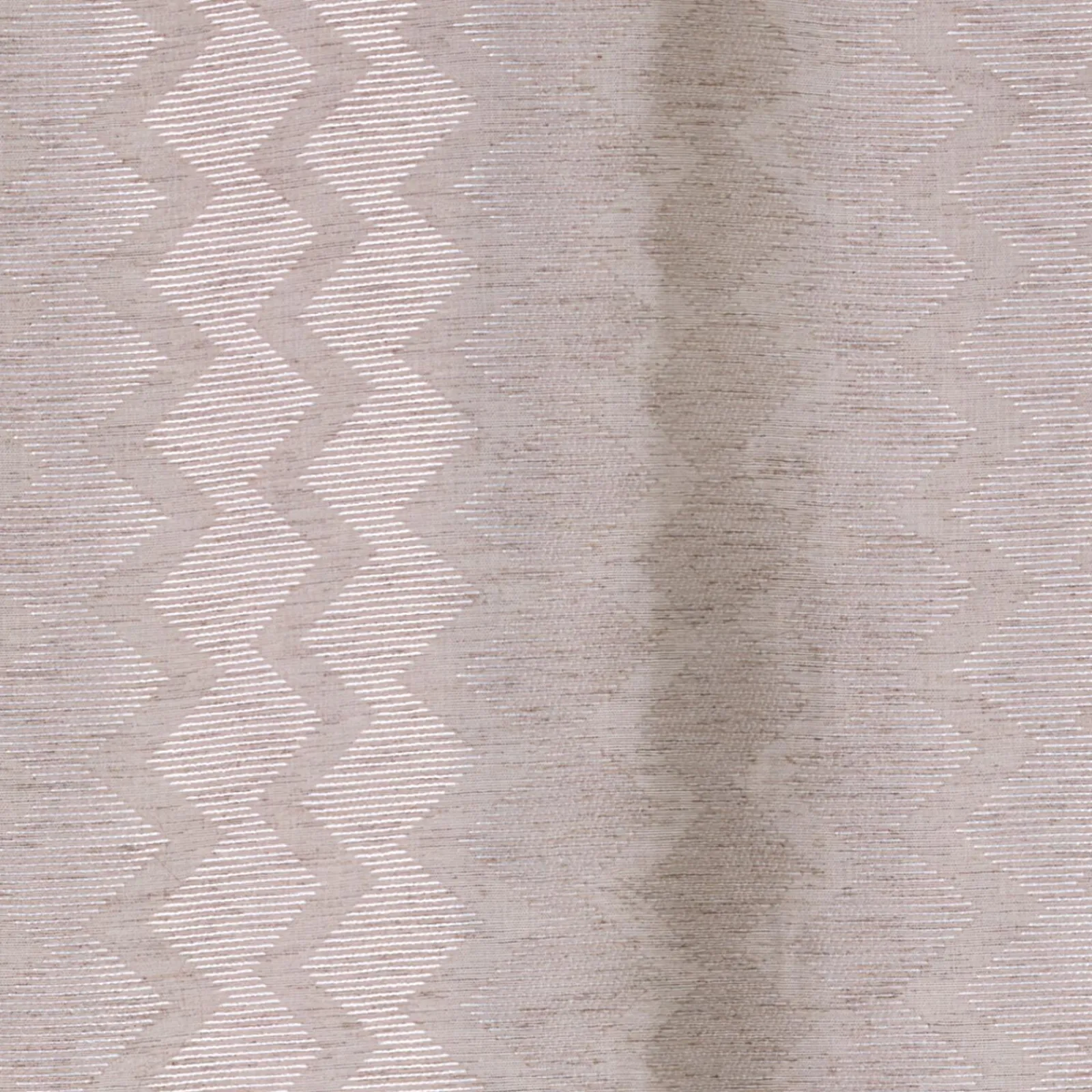 Hot Voilage GHARDAIA coloris beige rosé 140 x 240 cm - 4MURS Voilages, Vitrages, Stores Et Accessoires|Rideaux