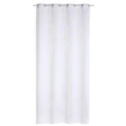 Sale Voilage LILOU coloris blanc 140 x 260 cm - 4MURS Voilages, Vitrages, Stores Et Accessoires|Rideaux