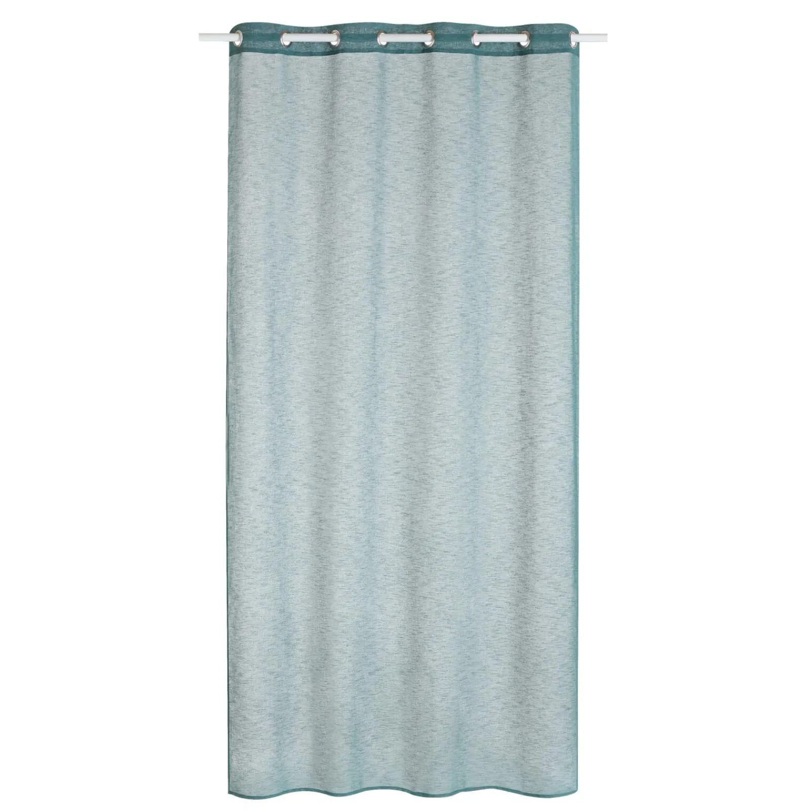 Clearance Voilage LILOU coloris bleu canard 140 x 260 cm - 4MURS Voilages, Vitrages, Stores Et Accessoires|Rideaux
