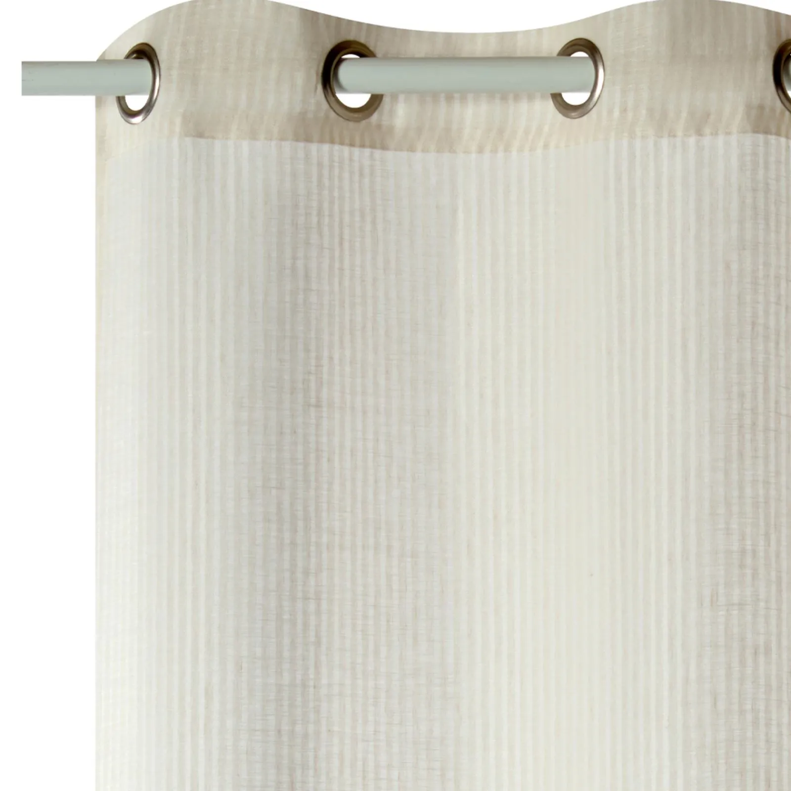 Clearance Voilage Lin LECCE coloris naturel 140 x 260 cm - 4MURS Voilages, Vitrages, Stores Et Accessoires|Rideaux