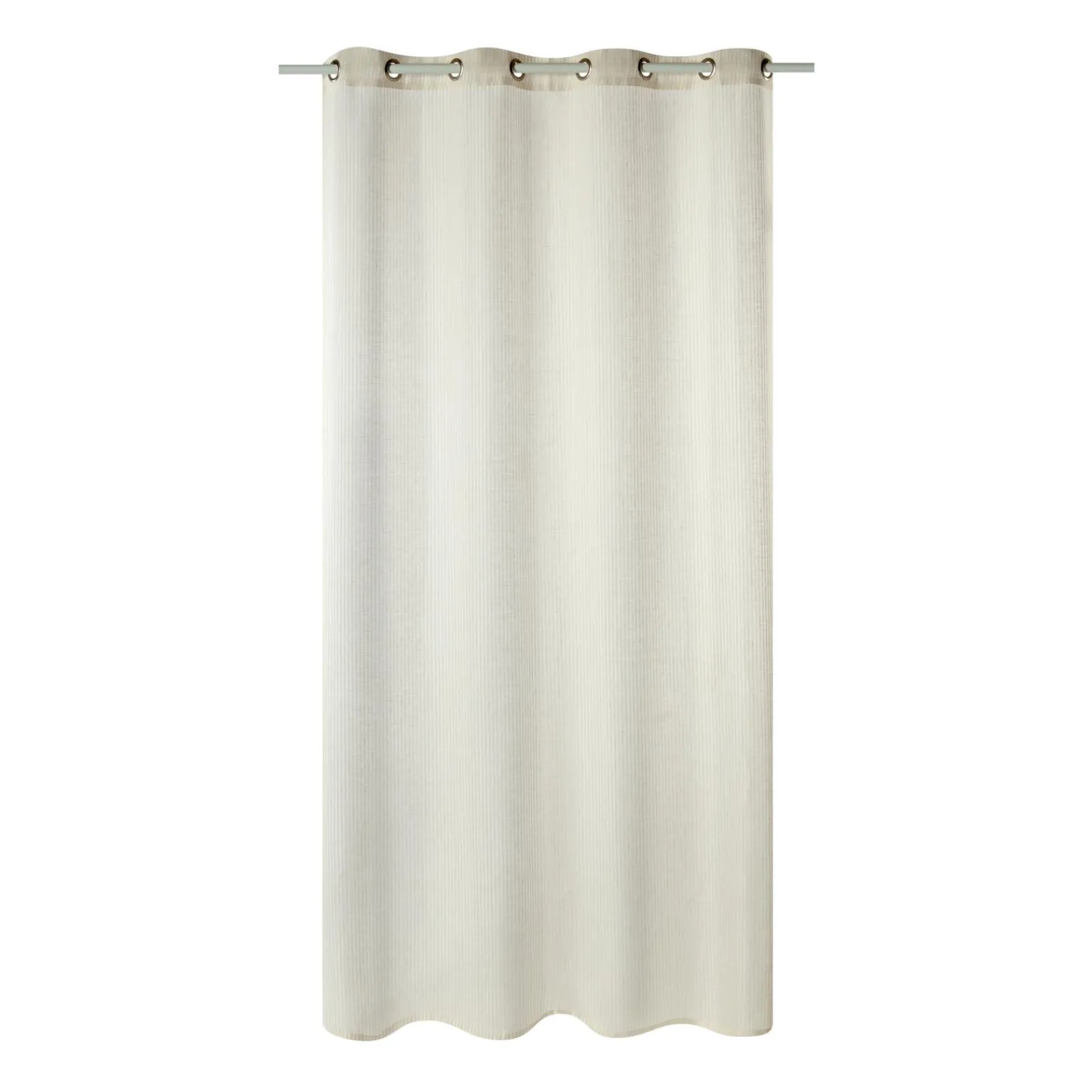 Clearance Voilage Lin LECCE coloris naturel 140 x 260 cm - 4MURS Voilages, Vitrages, Stores Et Accessoires|Rideaux