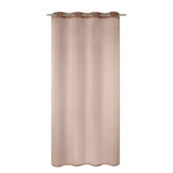 Discount Voilage Lin LINAE coloris rose nude 140 x 260 cm - 4MURS Voilages, Vitrages, Stores Et Accessoires|Rideaux