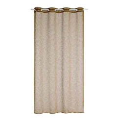 Clearance Voilage LIUM coloris chanvre 140 x 240 cm - 4MURS Voilages, Vitrages, Stores Et Accessoires|Rideaux