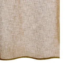 Clearance Voilage LIUM coloris chanvre 140 x 240 cm - 4MURS Voilages, Vitrages, Stores Et Accessoires|Rideaux