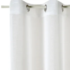 Outlet Voilage LOLA coloris blanc 140 x 260 cm - 4MURS Voilages, Vitrages, Stores Et Accessoires|Rideaux