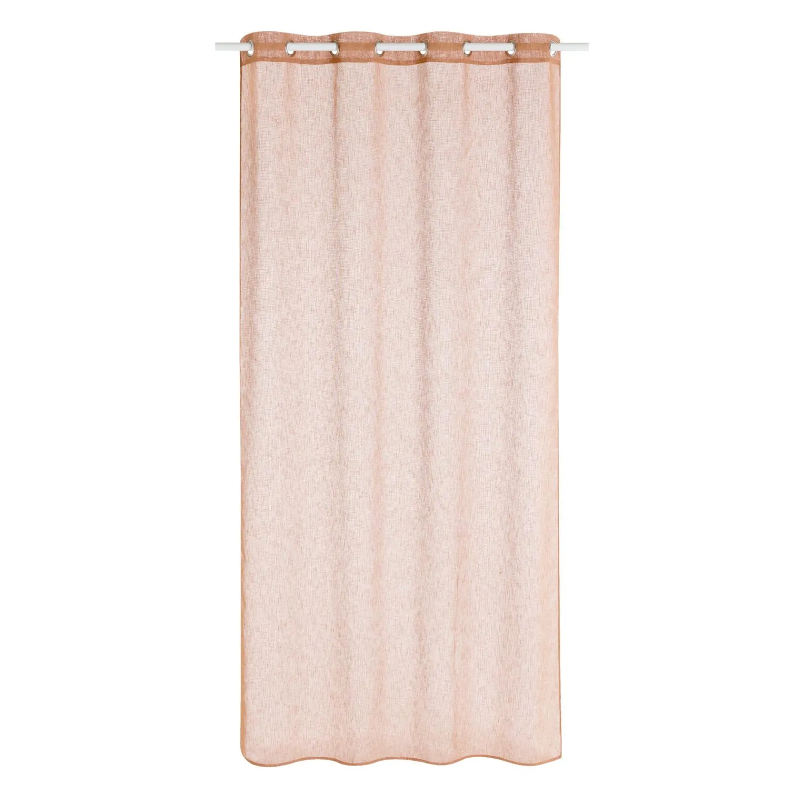Online Voilage LOOM coloris camel 140 x 240 cm - 4MURS Voilages, Vitrages, Stores Et Accessoires|Rideaux