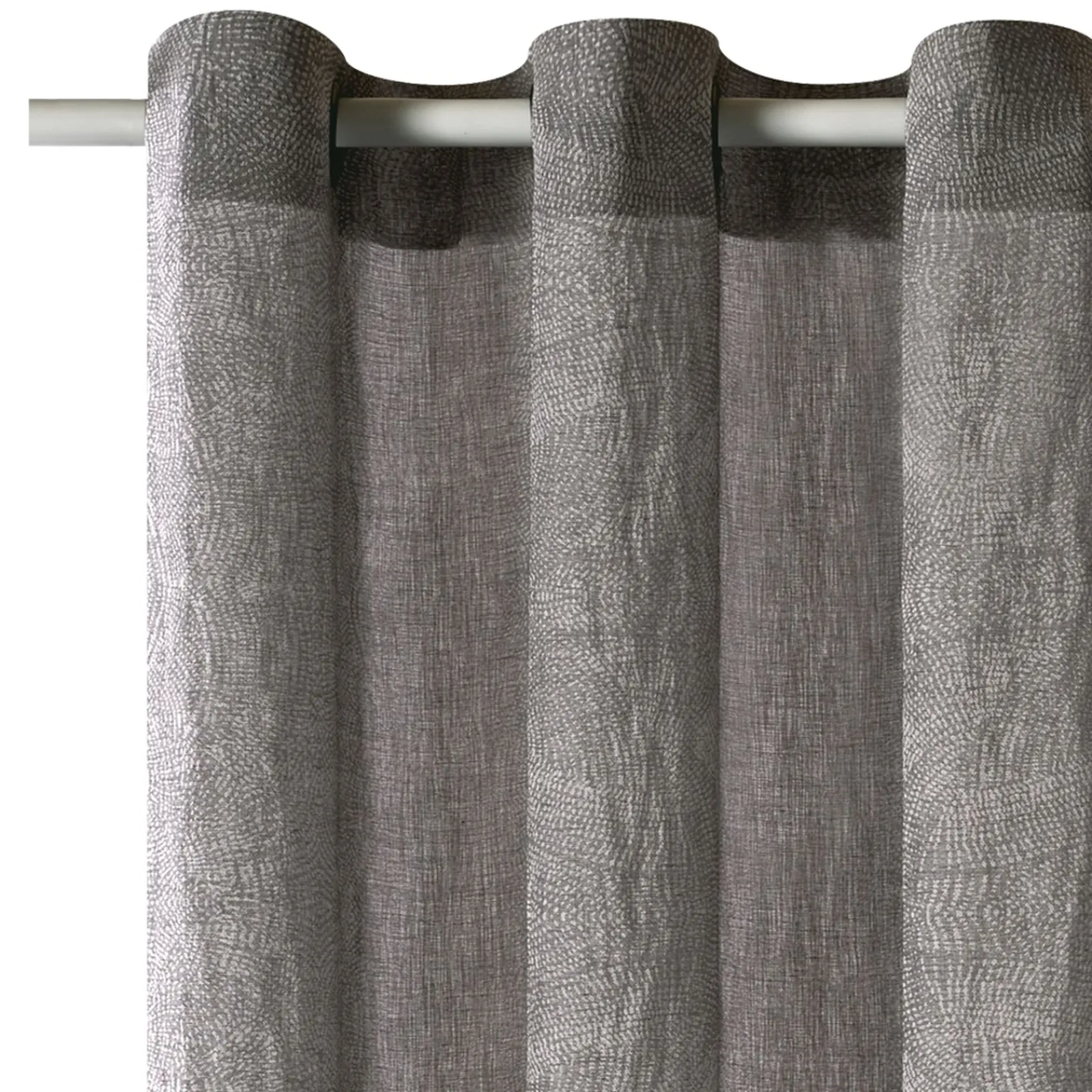 Sale Voilage MILKY WAY coloris gris 140 x 240 cm - 4MURS Voilages, Vitrages, Stores Et Accessoires|Rideaux