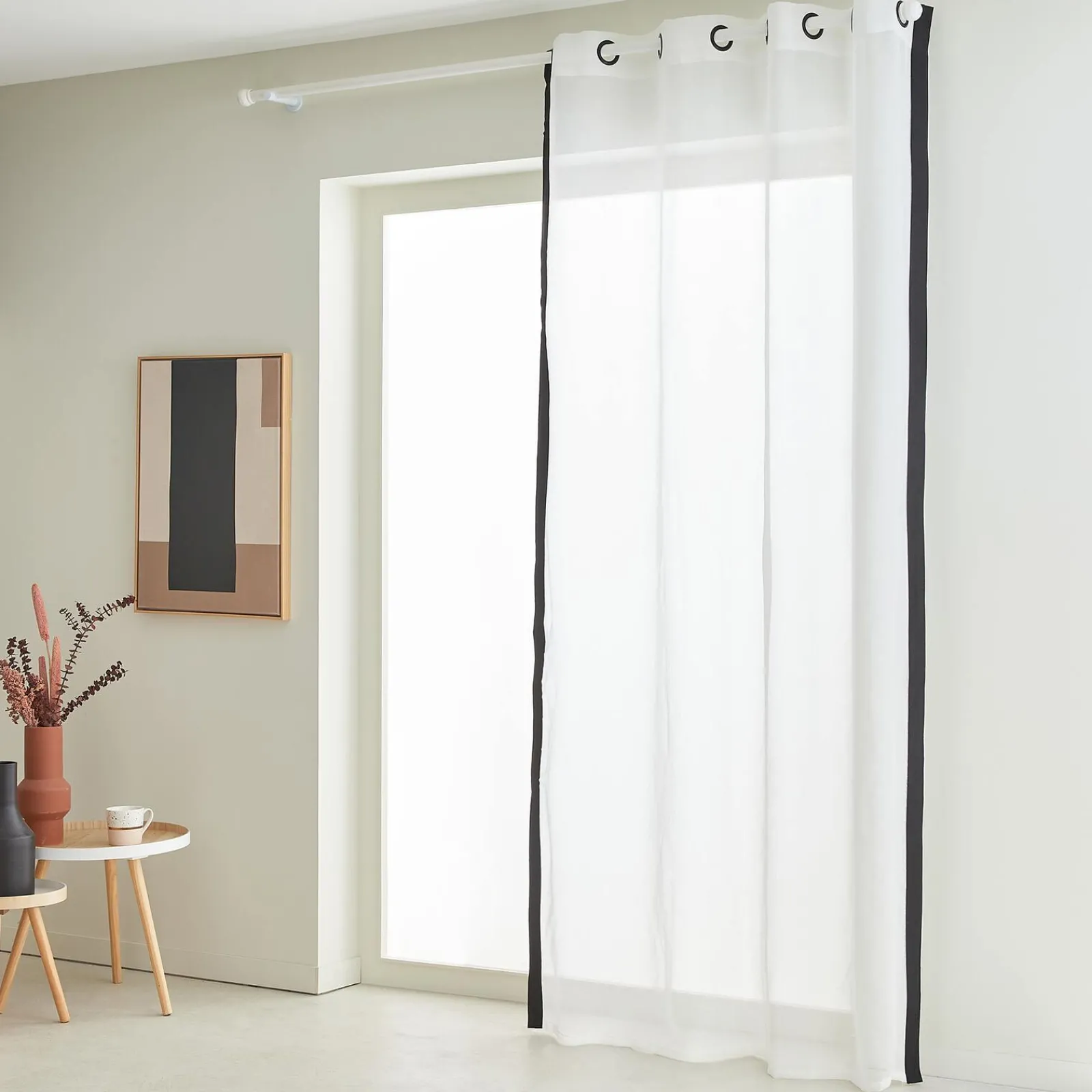 Best Voilage MULAN coloris ivoire 140 x 240 cm - 4MURS Voilages, Vitrages, Stores Et Accessoires|Rideaux