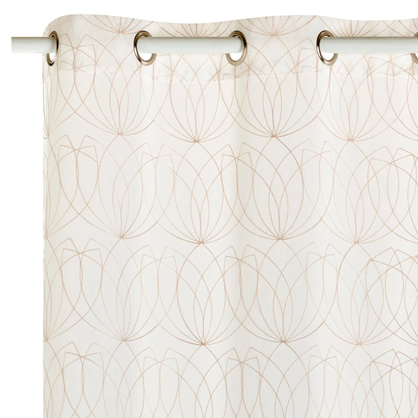 Clearance Voilage NYMPHEA coloris naturel 140 x 240 cm - 4MURS Voilages, Vitrages, Stores Et Accessoires|Rideaux