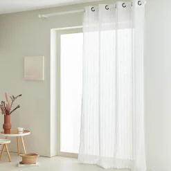 Hot Voilage OTRANTE coloris écru 140 x 240 cm - 4MURS Voilages, Vitrages, Stores Et Accessoires|Rideaux