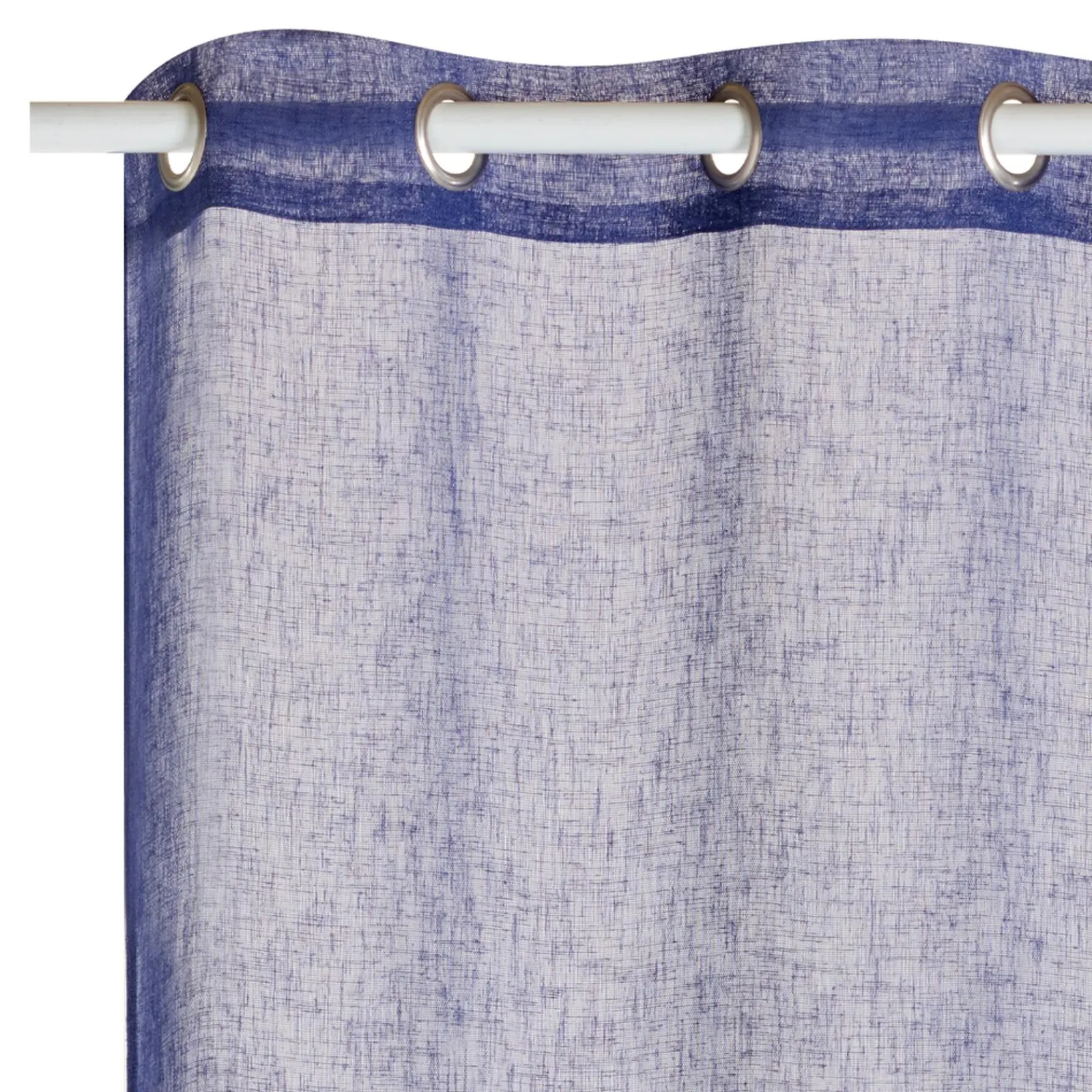 Sale Voilage PROCIDA coloris indigo 140 x 240 cm - 4MURS Voilages, Vitrages, Stores Et Accessoires|Rideaux