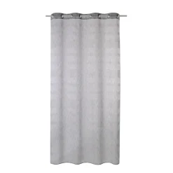 Outlet Voilage SAFI coloris gris 140 x 260 cm - 4MURS Voilages, Vitrages, Stores Et Accessoires|Rideaux
