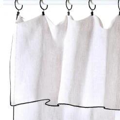 Discount Voilage SAM coloris blanc 140 x 290 cm - 4MURS Voilages, Vitrages, Stores Et Accessoires|Rideaux