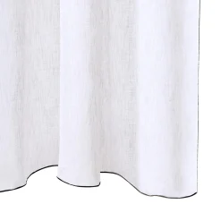 Discount Voilage SAM coloris blanc 140 x 290 cm - 4MURS Voilages, Vitrages, Stores Et Accessoires|Rideaux