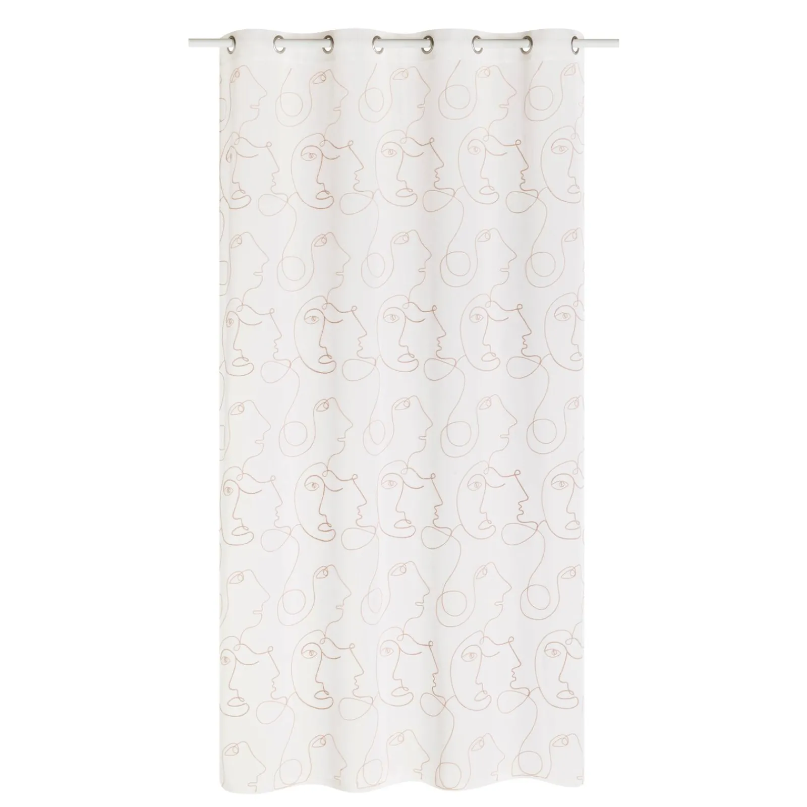 Fashion Voilage SCHIZZO coloris lin 140 x 240 cm - 4MURS Voilages, Vitrages, Stores Et Accessoires|Rideaux