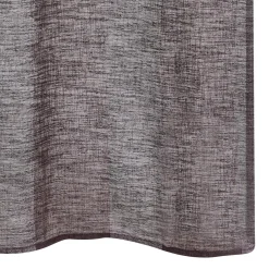 Sale Voilage TUBUA coloris chocolat 140 x 240 cm - 4MURS Voilages, Vitrages, Stores Et Accessoires|Rideaux