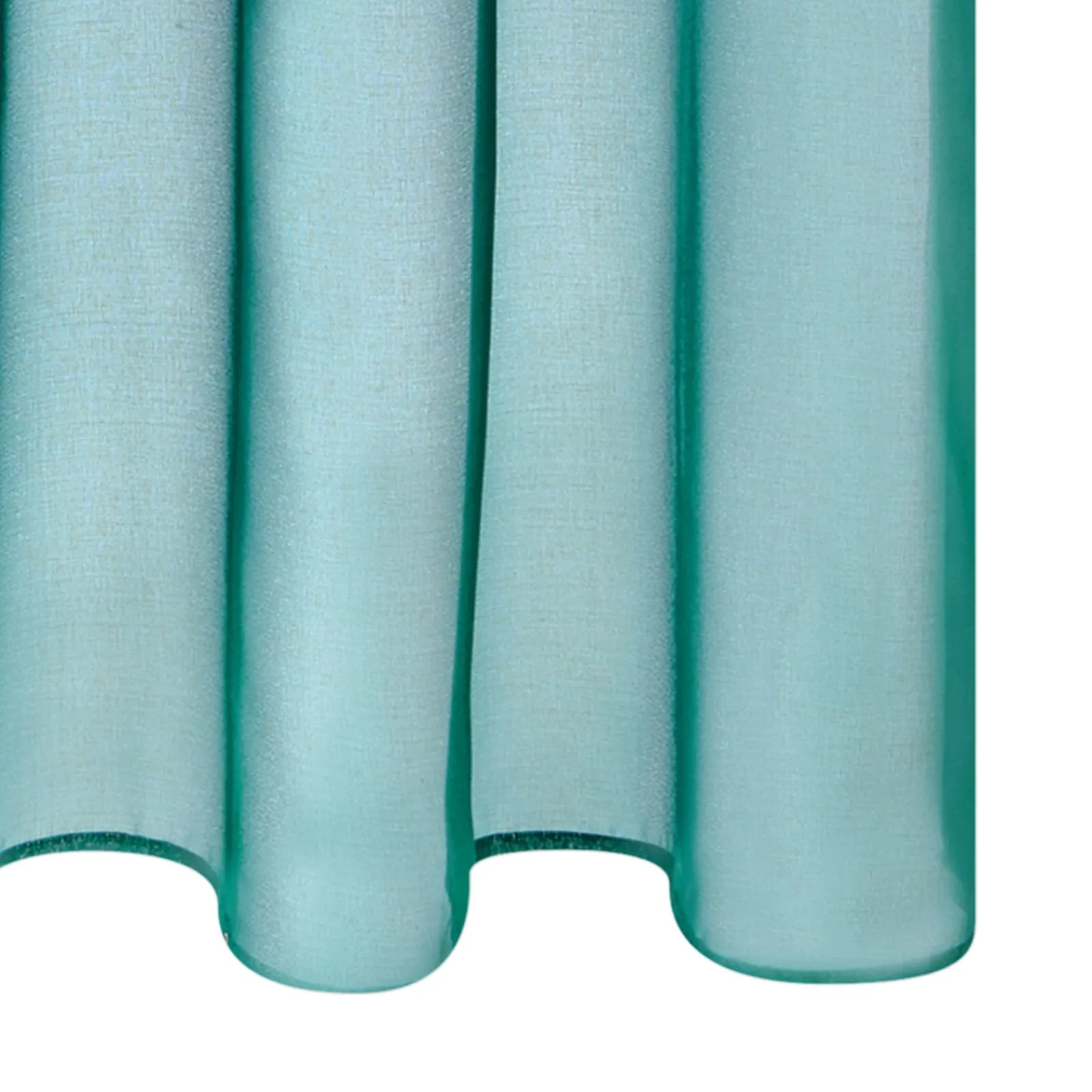 Online Voilage VOILE CHIC coloris bleu paon 145 x 240 cm - 4MURS Voilages, Vitrages, Stores Et Accessoires|Rideaux
