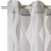 Fashion Voilage WAVY coloris gris perle 140 x 260 cm - 4MURS Voilages, Vitrages, Stores Et Accessoires|Rideaux