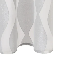 Fashion Voilage WAVY coloris gris perle 140 x 260 cm - 4MURS Voilages, Vitrages, Stores Et Accessoires|Rideaux