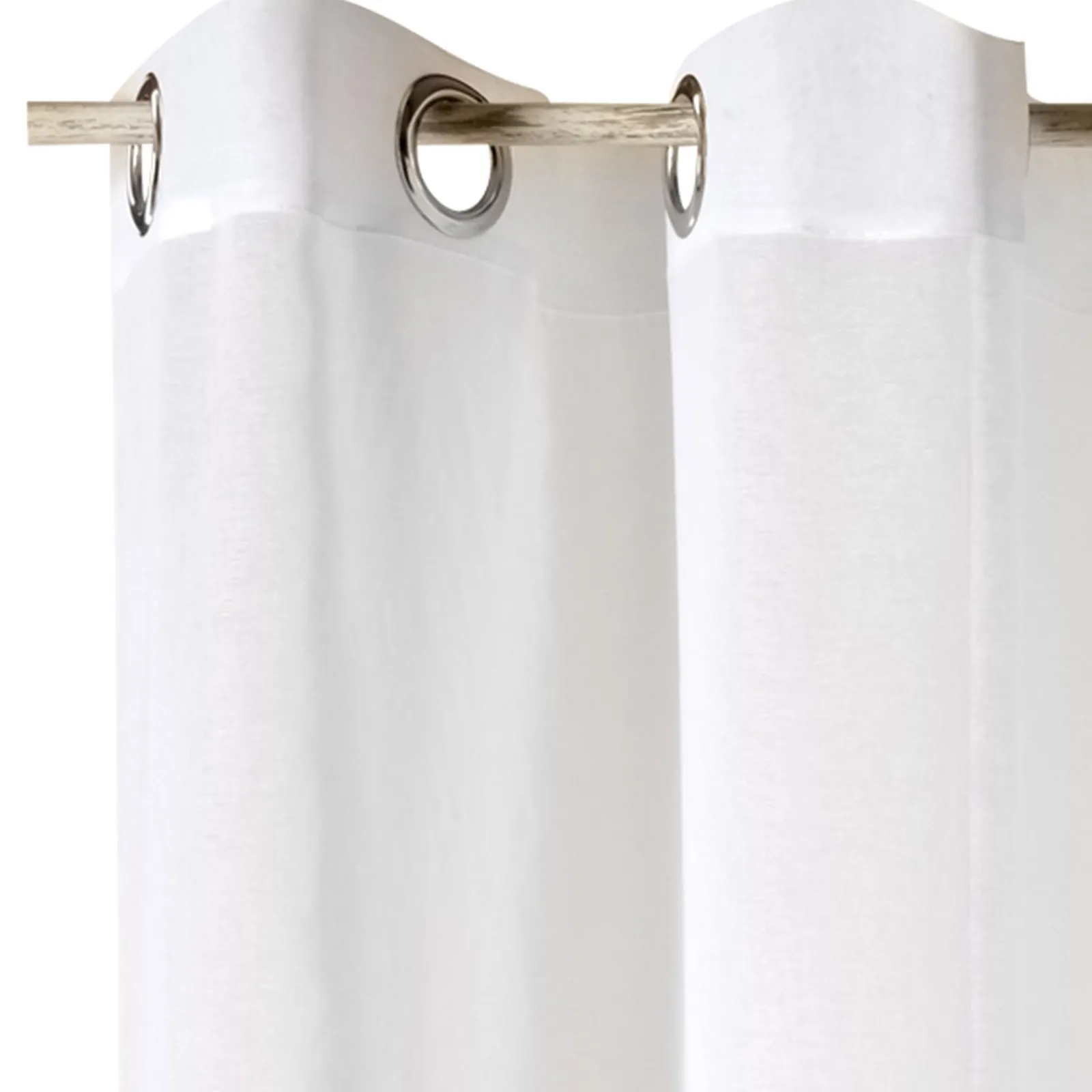 New Voilage ZEPHYR coloris blanc 280 x 240 cm - 4MURS Voilages, Vitrages, Stores Et Accessoires|Rideaux