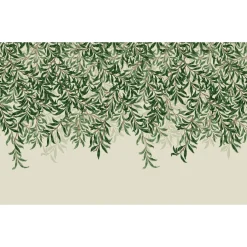 Clearance Papier peint panoramique XL WILLOW BOUGH XL 400 x 250 cm vert feuille Papiers Peints Panoramiques|Papiers Peints
